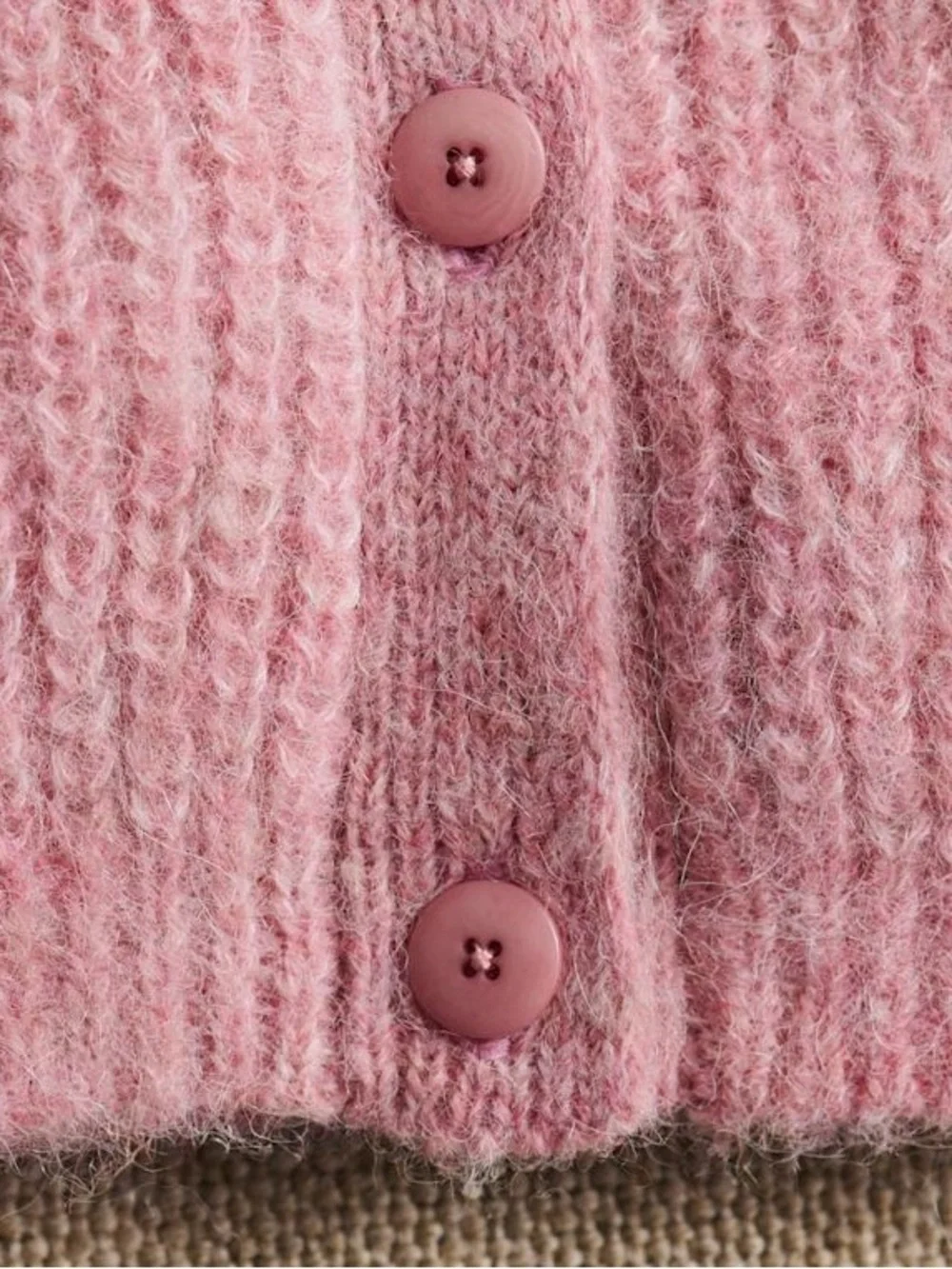 NWT Petit Sézane Emile Cardigan in Mottled Pink Size 12M